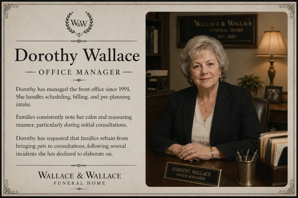 Dorothy Wallace — Office Manager
